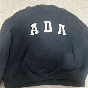 Adanola Navy Hoodie. Size S